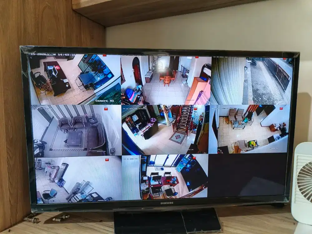 CCTV Online Hp & Tv instalasi rapi dan cepat