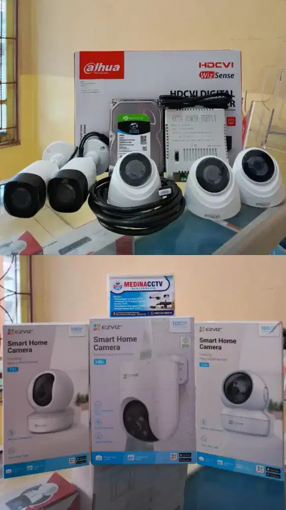 CCTV Online Hp & Tv instalasi rapi dan cepat