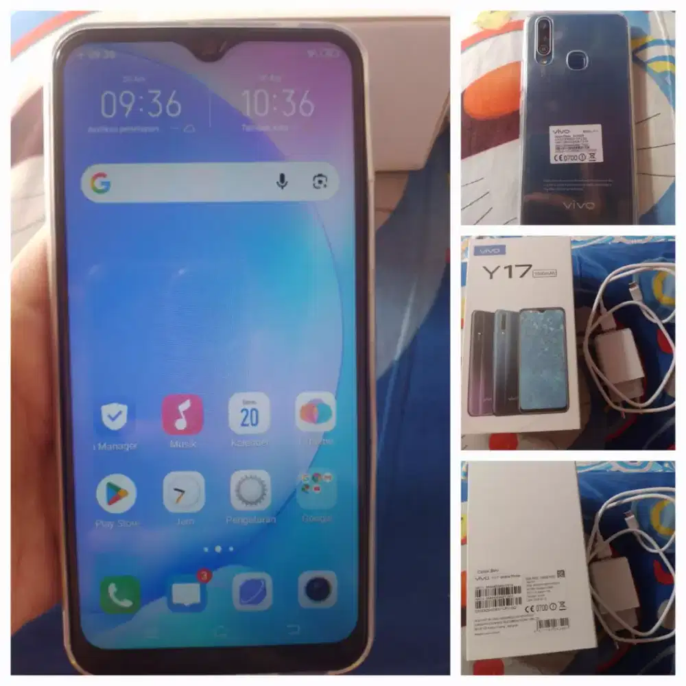 VIVO Y17 RAM8+256GB,LOK LEBAK BULUS