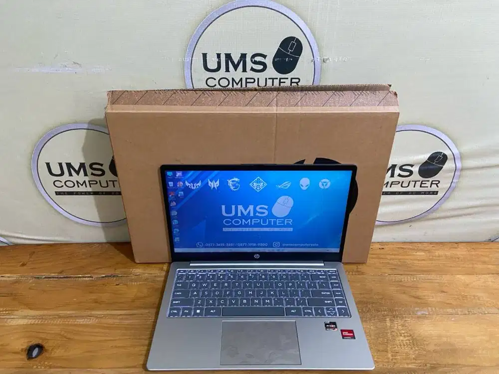 HP 14-em0018AU AMD Ryzen 5-7530U RAM 16GB SSD 512GB AMD Radeon Graphic