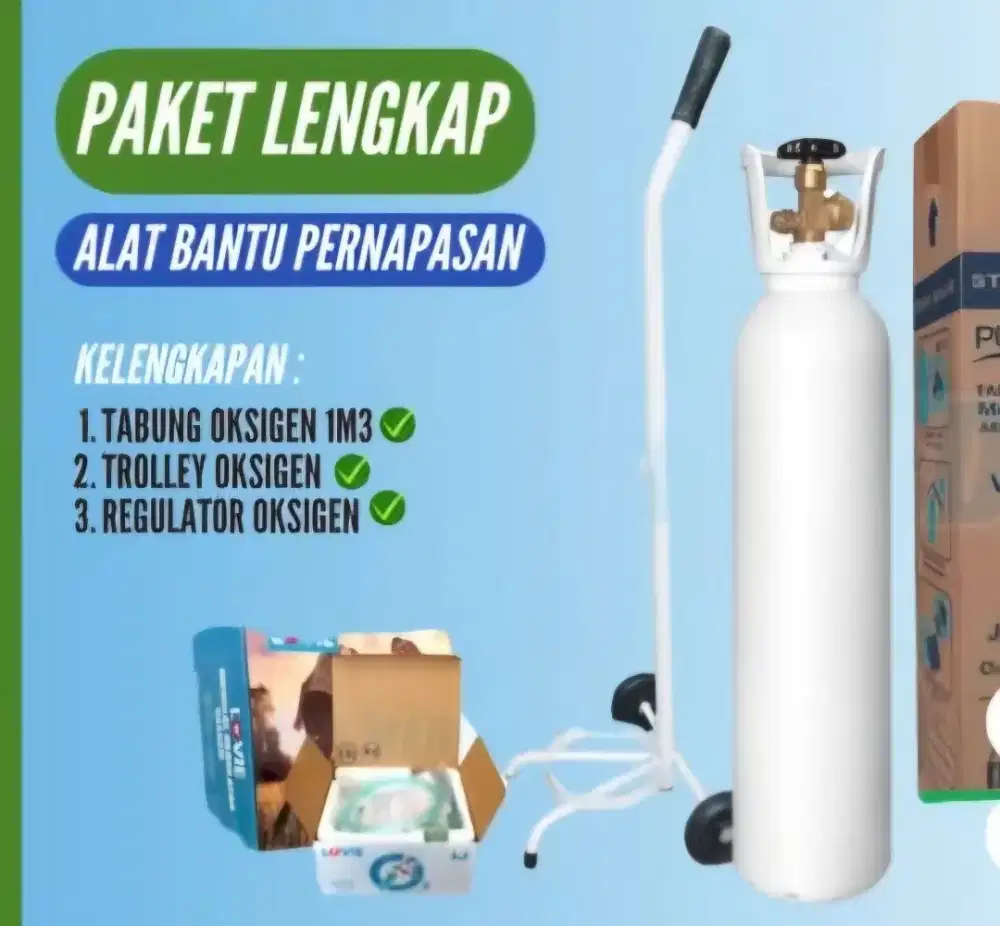 Tabung oksigen 1 M