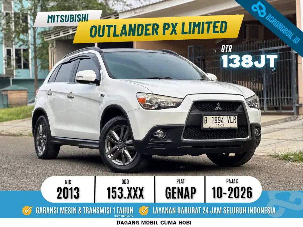 Mitsubishi Outlander 2.0 Px At 2013 Bensin