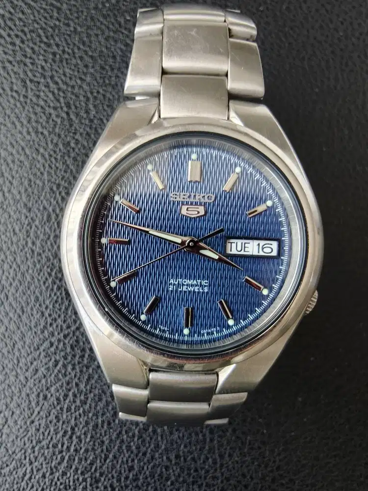 Jam Tangan Unisex Mewah | Seiko 5 Automatic 21 Jewels