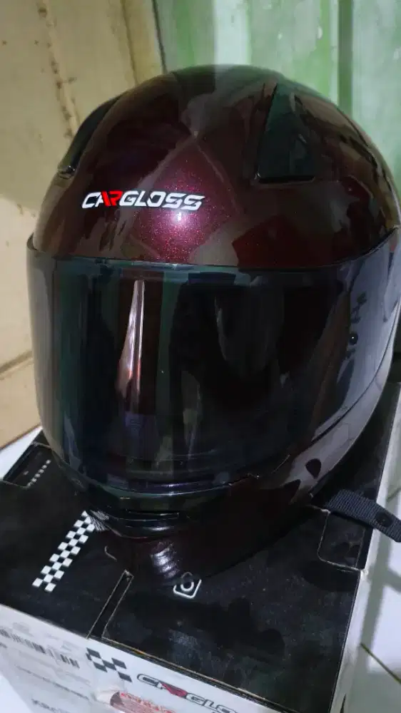 Helm cargloss full face moonlight