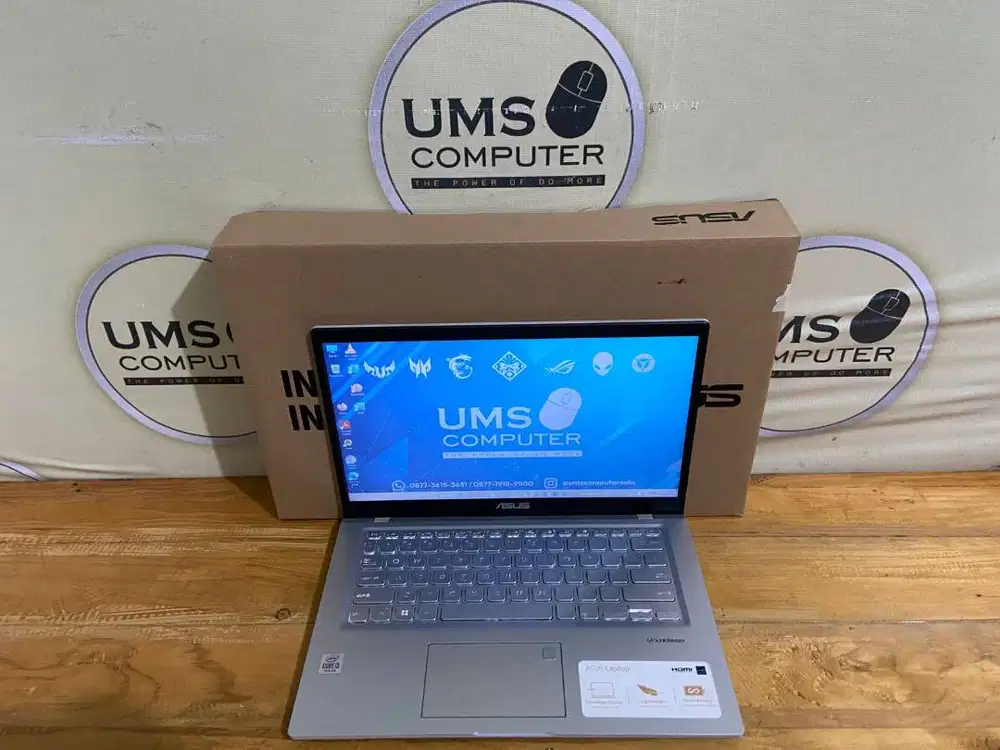 ASUS A416J Silver INTEL Core i3-1005G1 RAM 8GB SSD 256GB Intel UHD