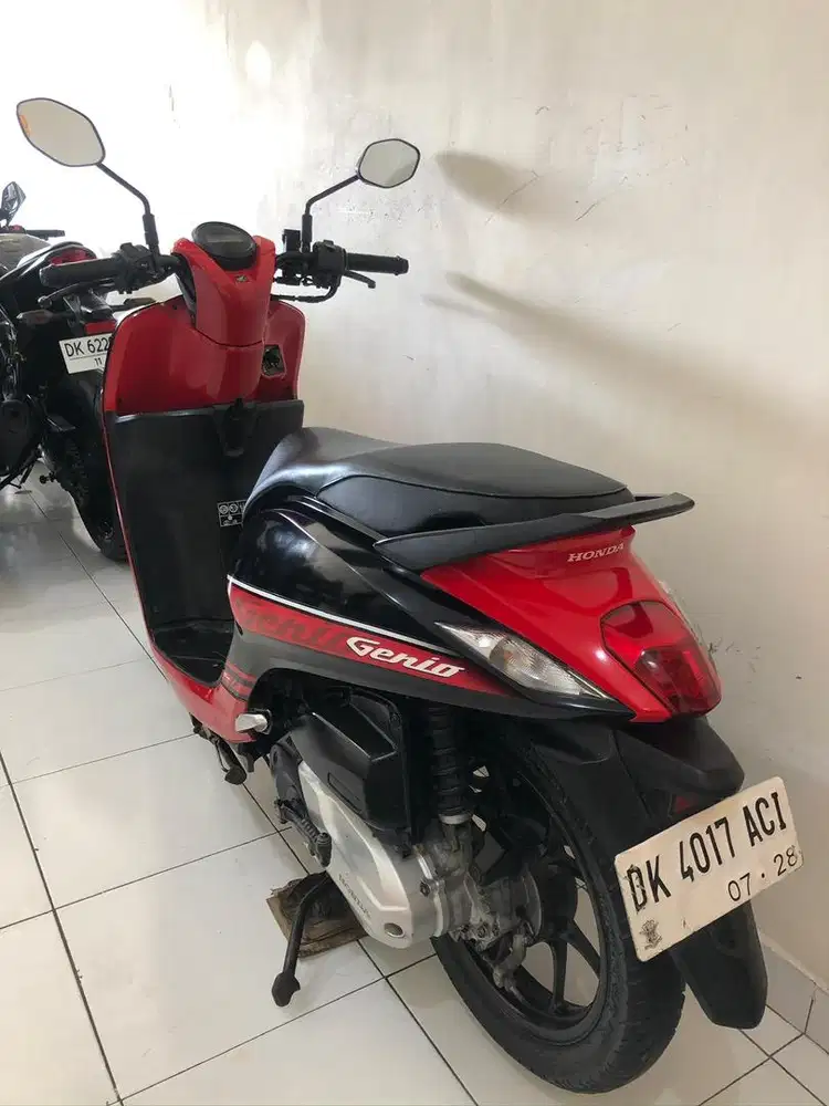 Honda Genio Th.2019 Merah hitam!!