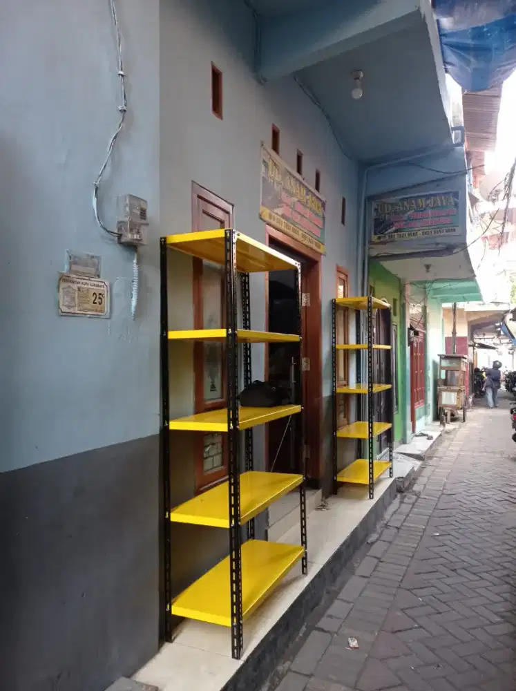 Rak besi rak gudang rak serbaguna
