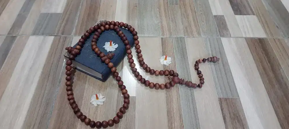 Tasbih galih kayu stigi mati ngurak asli bersertifikat