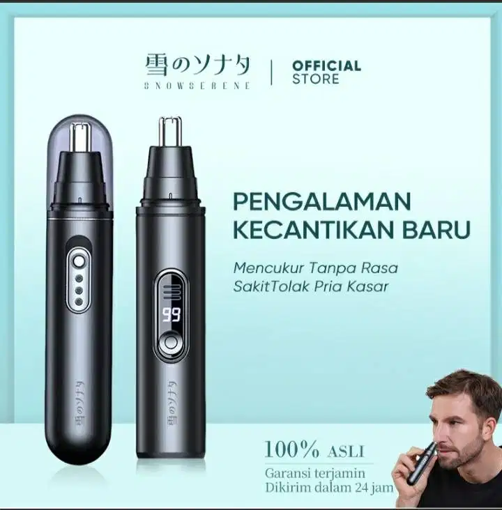 pencukur bulu hidung elektronik