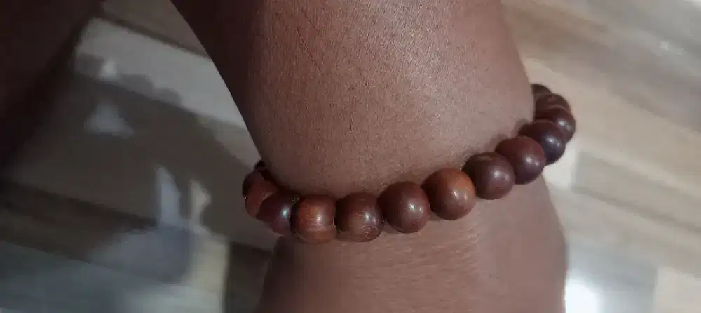Gelang kayu stigi bagian galih mati ngurak asli bersertifikat bit 8mm