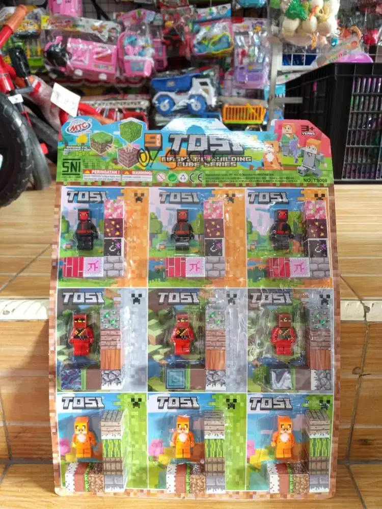 mainan anak lego magnet hrga 1pcs