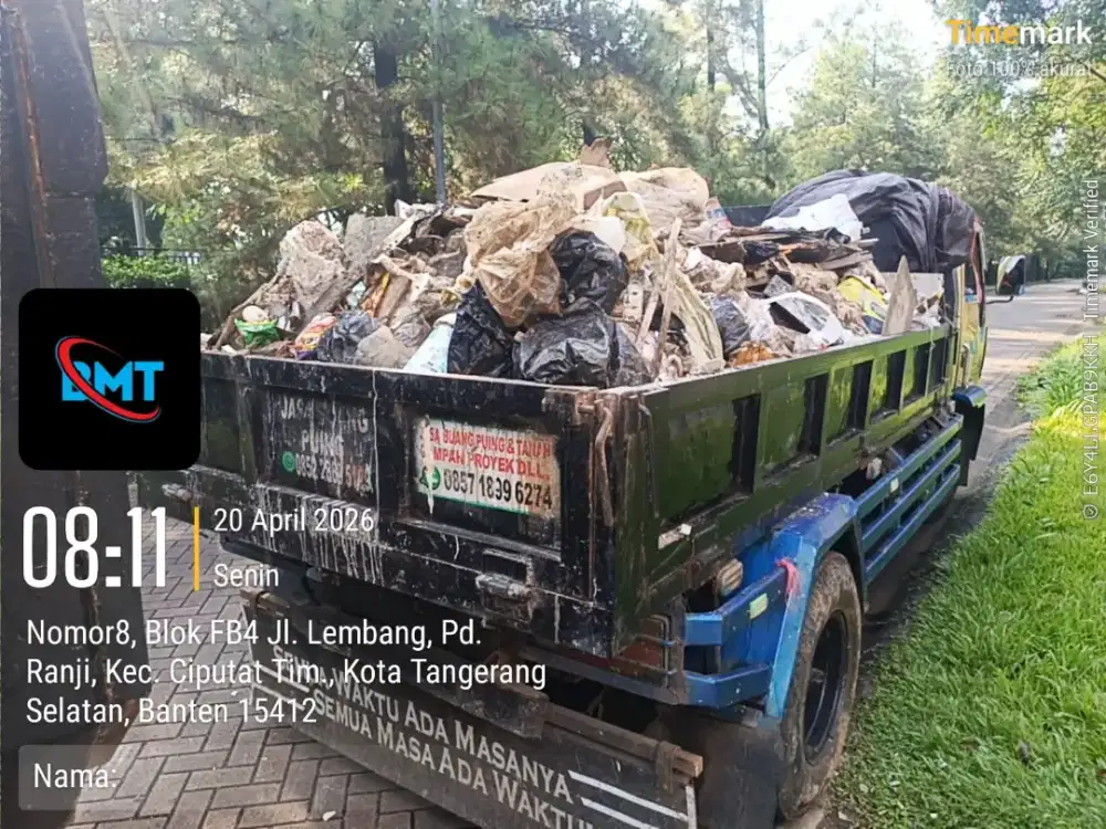 Jasa buang puing sampah