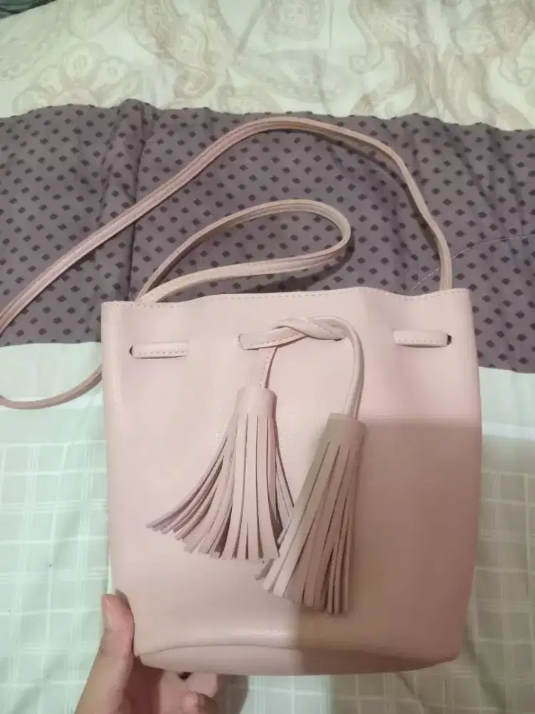 Tas miniso pink