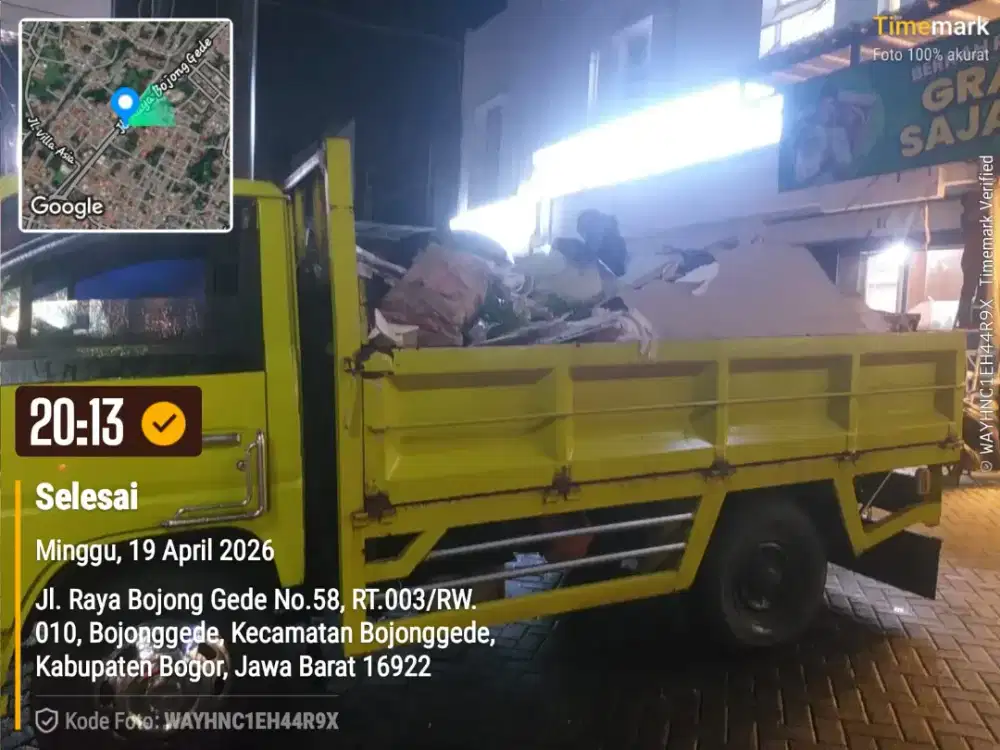 Jasa buang puing sampah