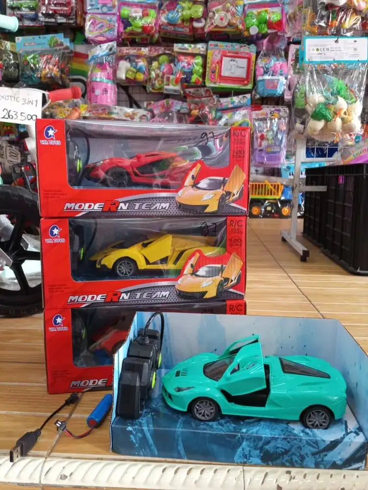 mainan anak rc modern team