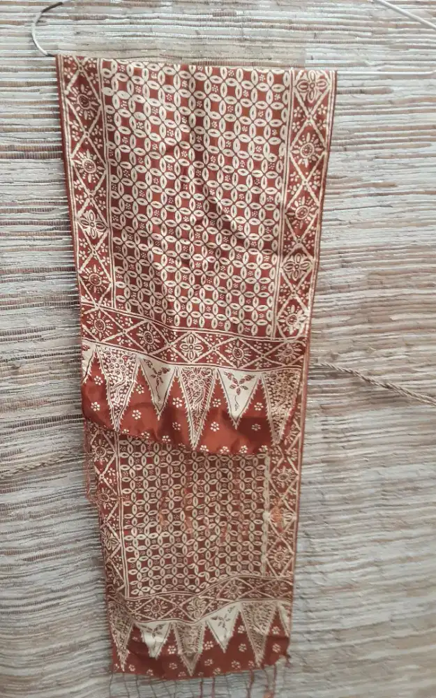 SYAL KAIN SUTRA BATIK TULIS MULTIFUNGSI (NEW)