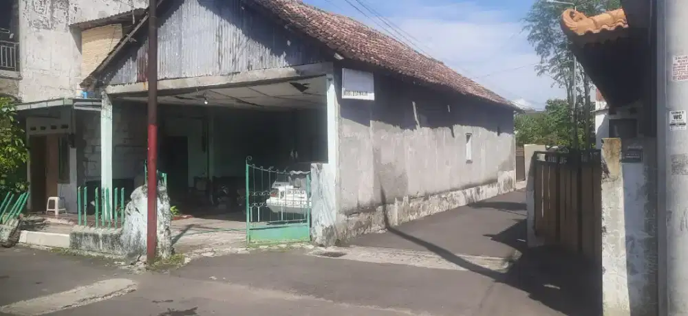 Tanah bonus bangunan di area Mantrijeron dekat ke kraton dan Malioboro