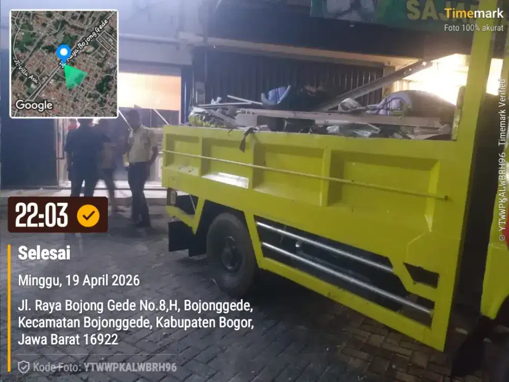 Jasa angkut puing dan buang sampah