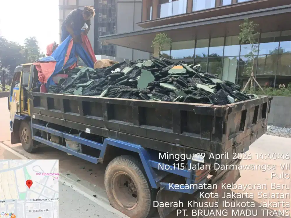 Jasa buang puing dan angkut sampah proyek