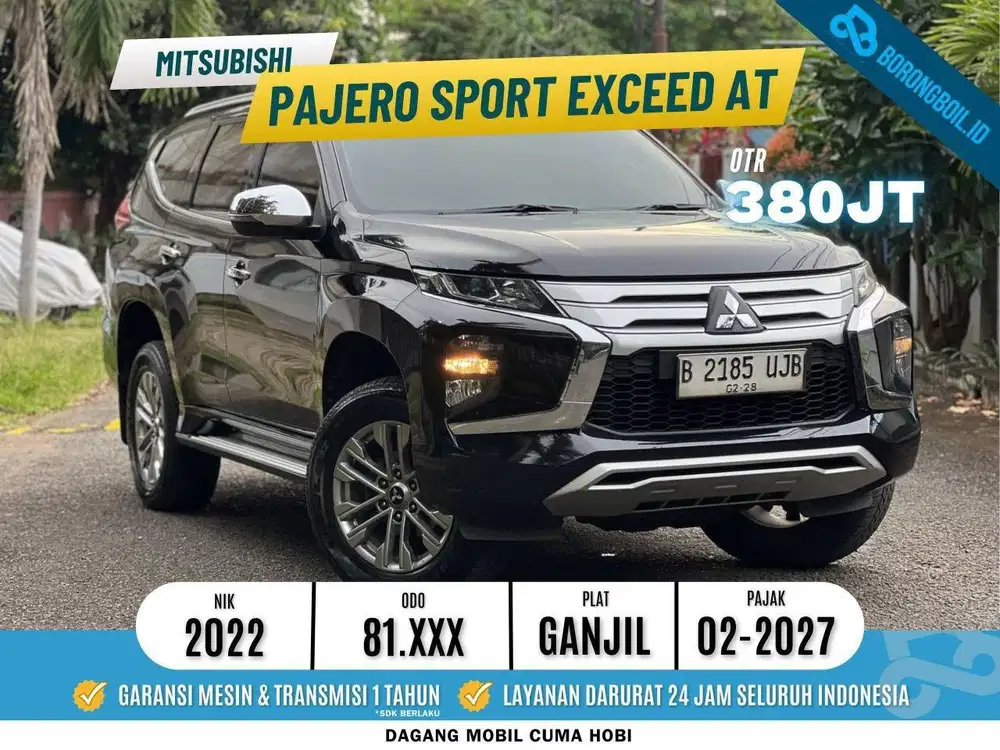 MITSUBISHI PAJERO SPORT EXCEED AT 2022