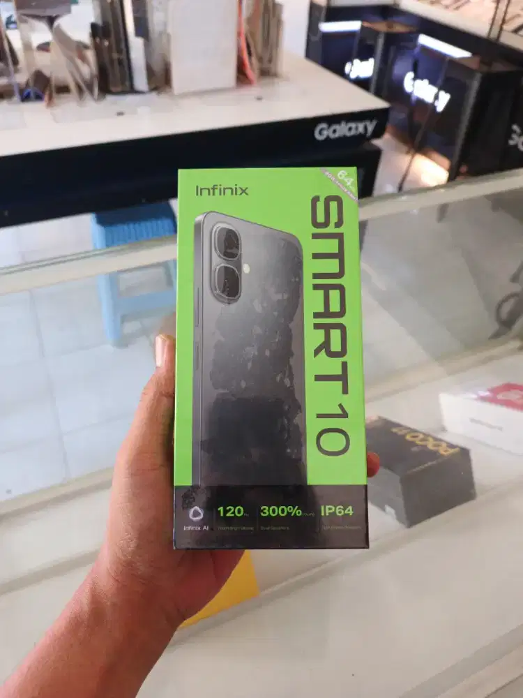 Fast respon WA Infinix Smart 10 4+4/128 Garansi resmi 1thn