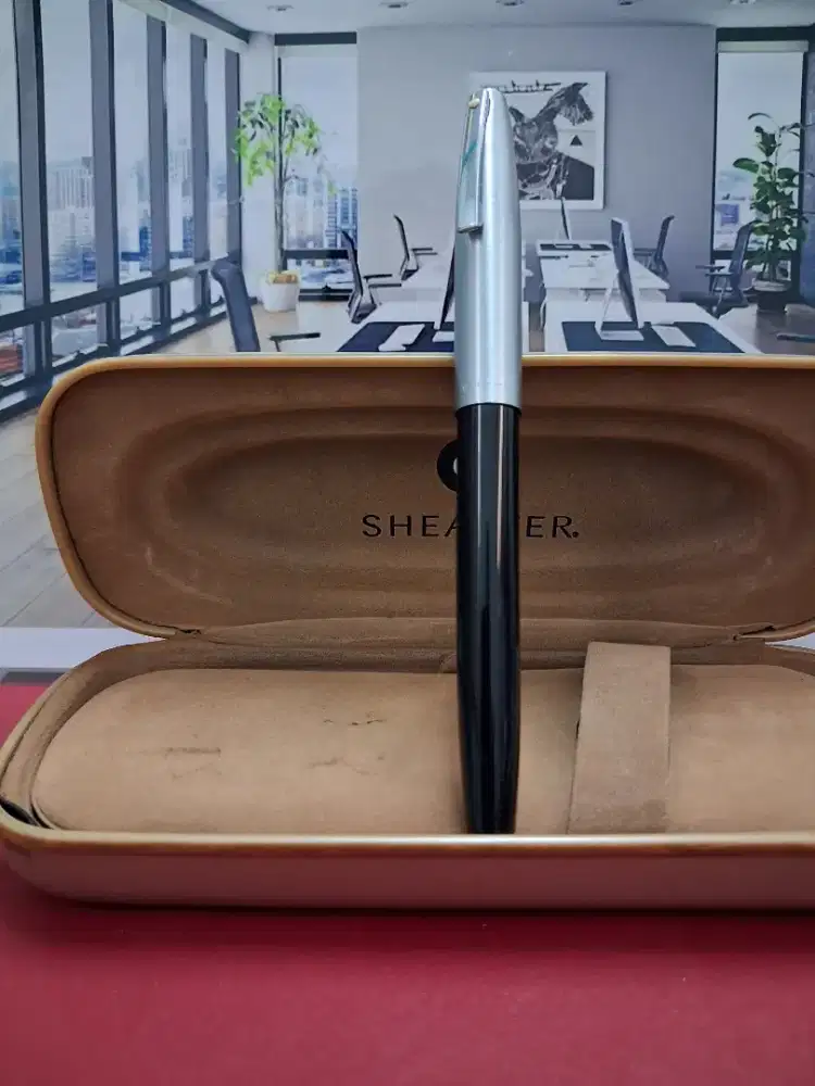 Sheaffer Imperial 440 Steel Black Fountain Pen made in USA