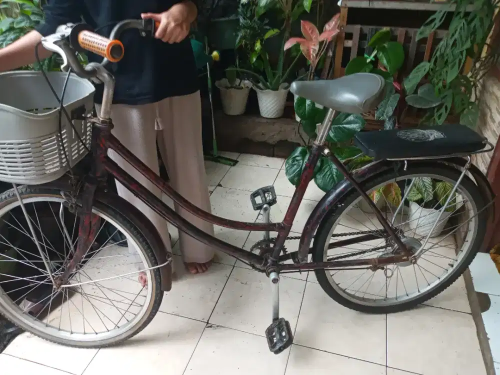 Sepedah ontel wanita