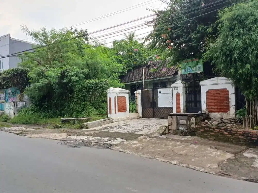 Tanah Strategis Komersial 1000m di Pinggir Jalan Raya Bukit Cinere, dekat askes Tol Brigif (Desari)