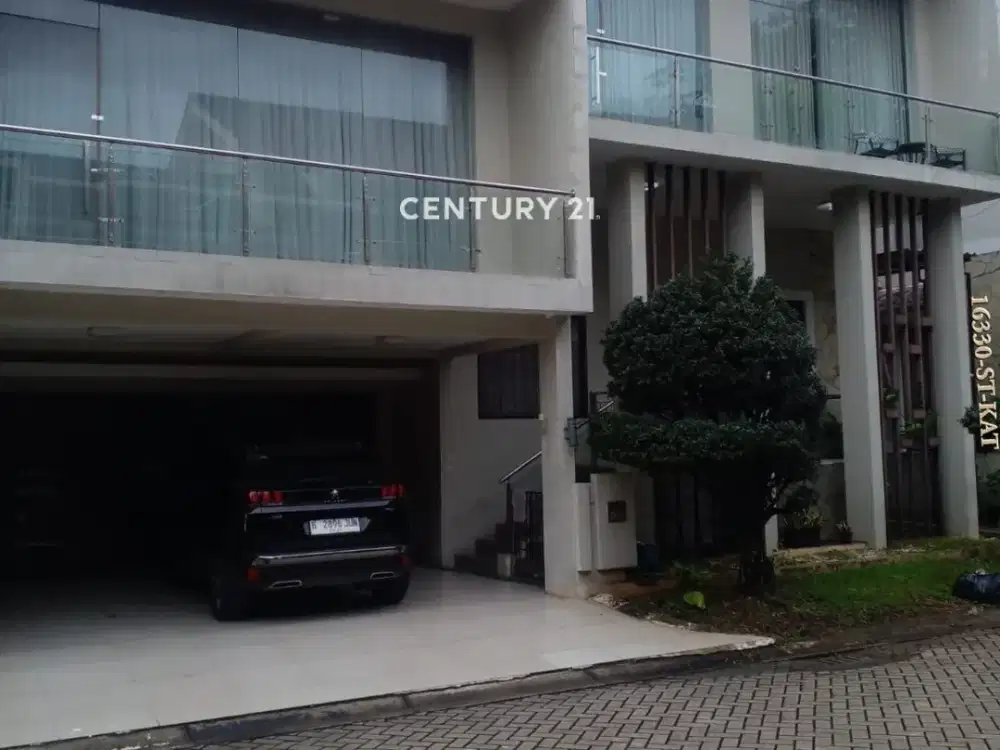 Rumah semi furnished siap huni di Kebayoran Bintaro