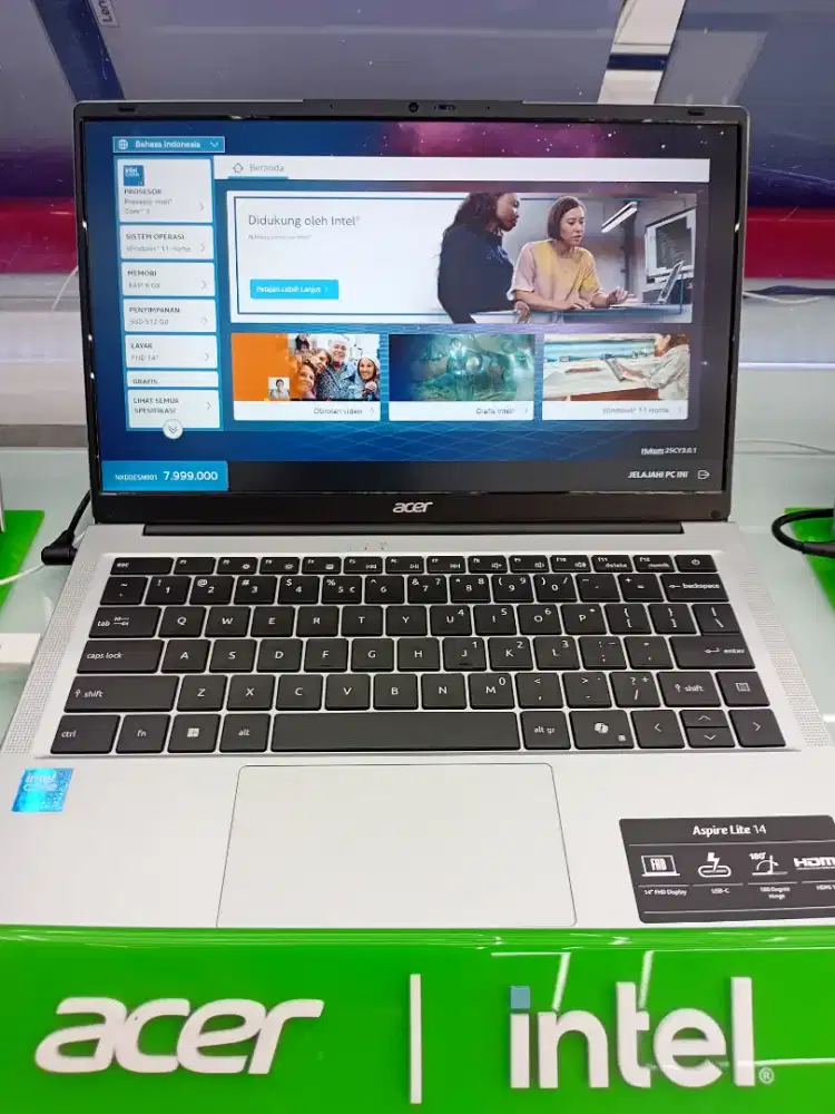 Laptop Acer Intel Core 3
Bisa Cicilan Pake Home Credit Mulai 15rb/hari