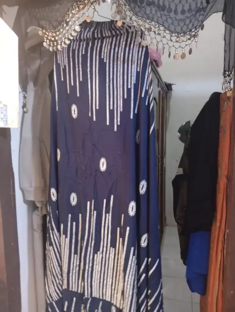 Mukena bati etnik rayon premium