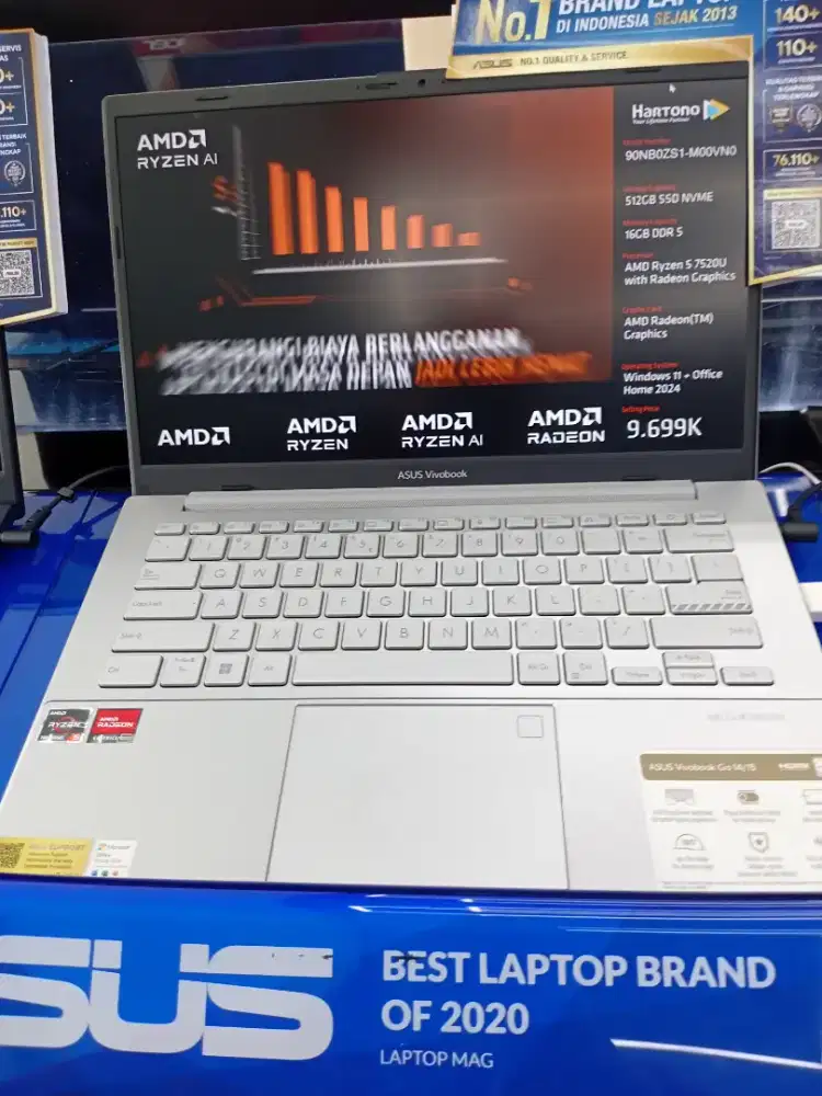 Laptop Asus AMD Ryzen 5 Bisa Cicilan Pake Home Credit Mulai 15rb/hari