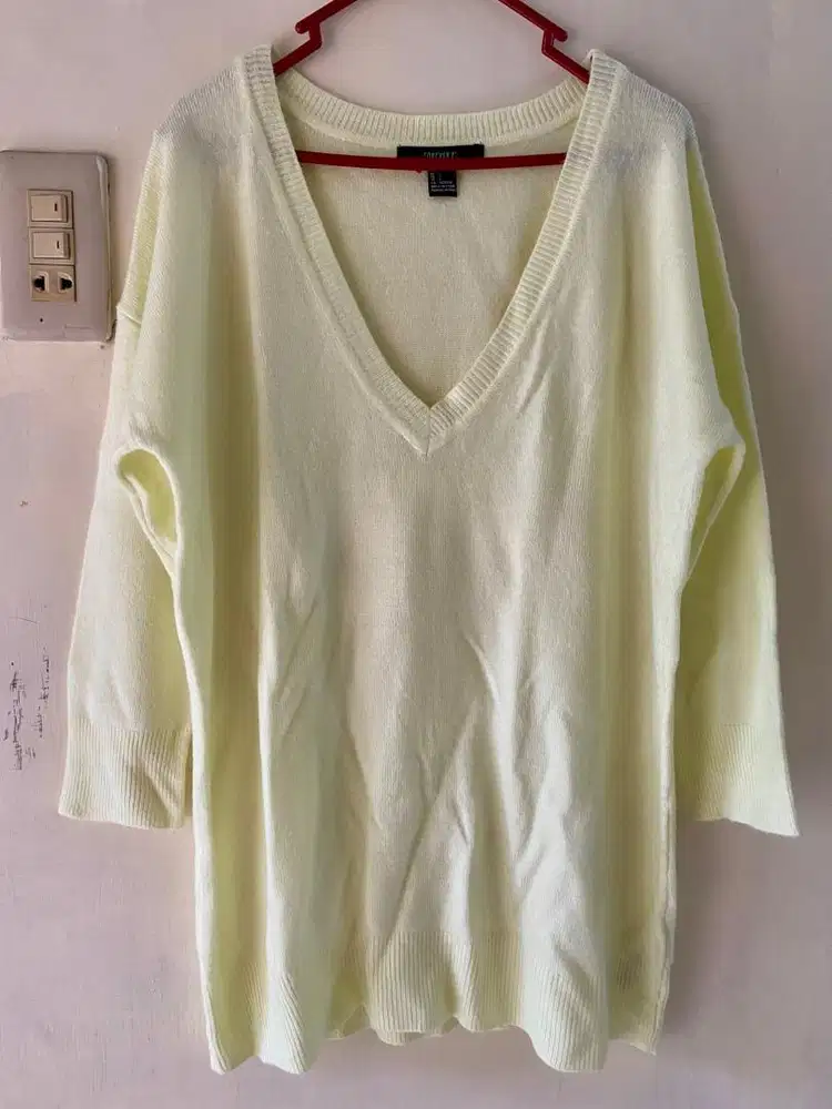 Knit Forever 21 yellow/butter
