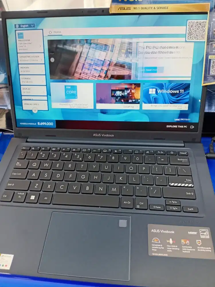 Laptop Asus Intel Core 3
Bisa Cicilan Pake Home Credit Mulai 15rb/hari