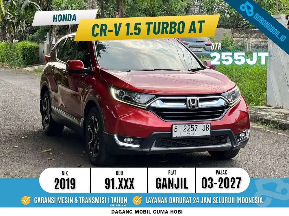 Honda CRV 1.5 Turbo Non Prestige 2018/2019 Full Record! | Xtrail CX5