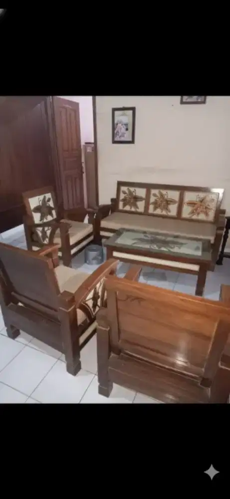 Furniture ukiran bekas satuan atau borongan