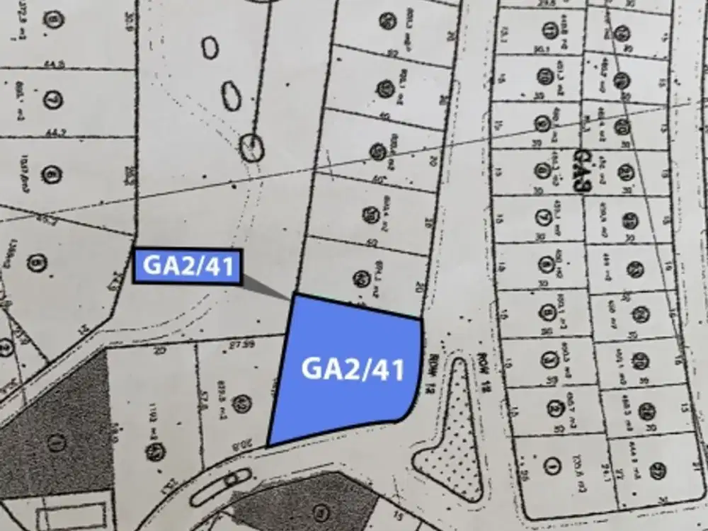 DIJUAL KAVLING CITRALAND ROW BESAR DAPAT GOLF VIEW