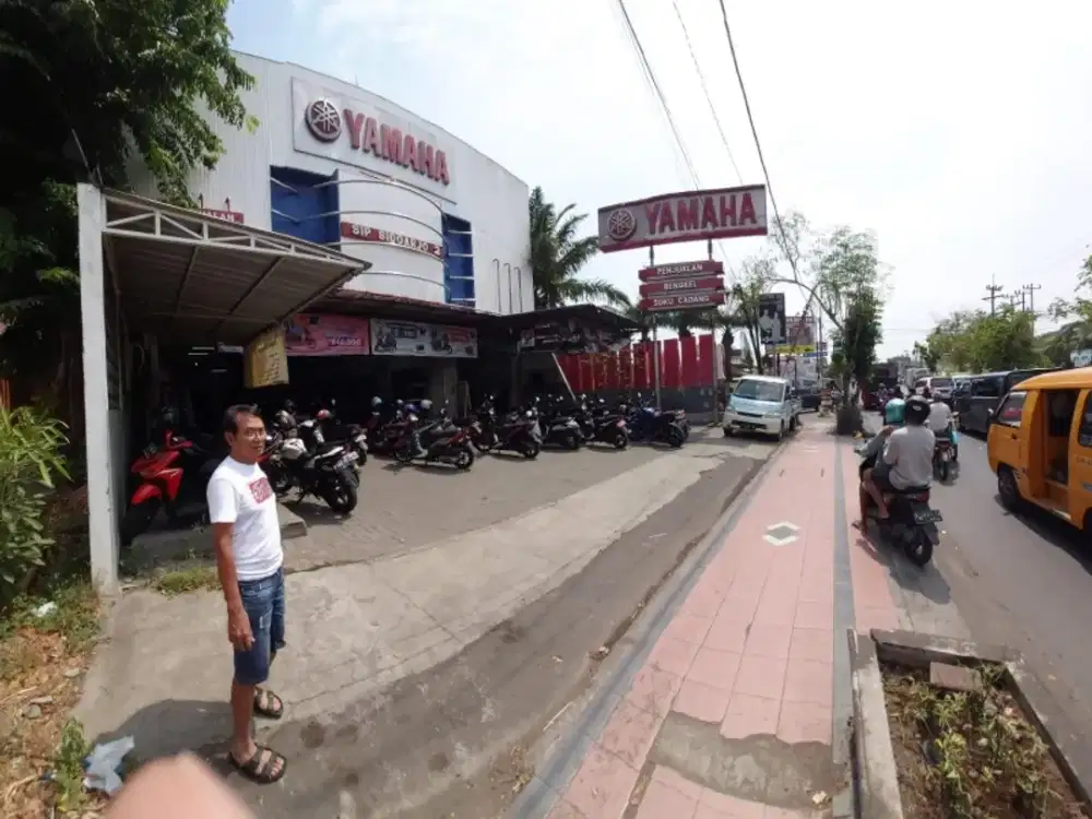 DIJUAL TANAH BONUS BANGUNAN JALAN RAYA JATI SIDOARJO