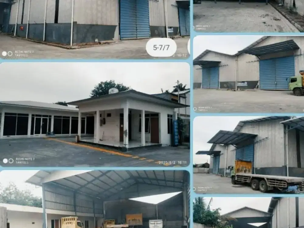 DIJUAL GUDANG LUAS SIAP PAKAI RAYA BYPASS SIDOARJO