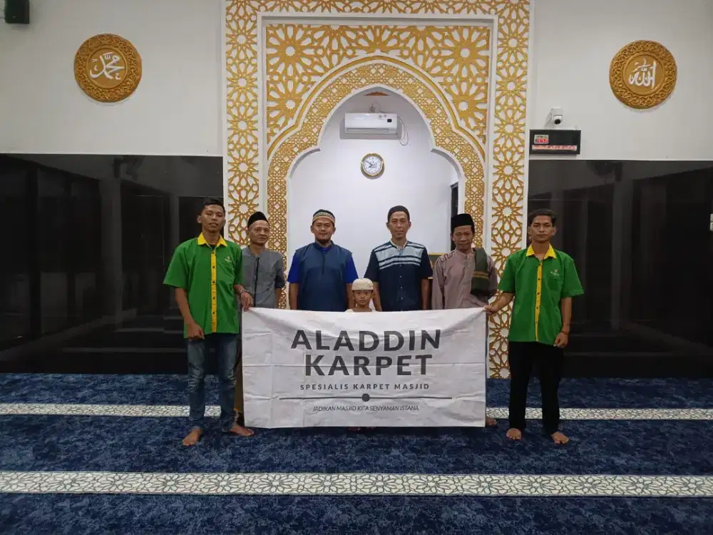 Karpet Masjid Tipe Al Imam (tebal 14 mm) | Free Pasang & Kirim