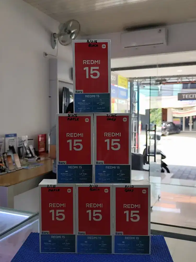 Redmi 15 New, HARGA PROMO, Garansi 15 Bulan, BisaCOD