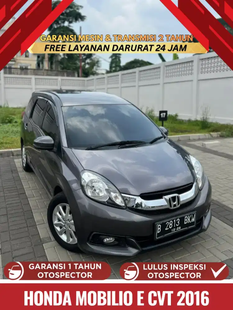 Honda Mobilio E CVT 2016 Mobilio E Matic 2016 Mobilio Matic 2016