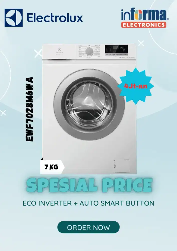 Mesin cuci front loading UltimateCare 100 7kg