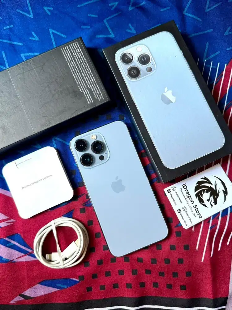 iphone 13 Pro 128gb Sierra Blue mulus sangat