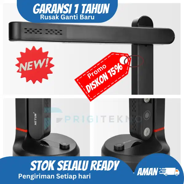 Document Scanner A4 - Camera 16MP - Portable - High Speed