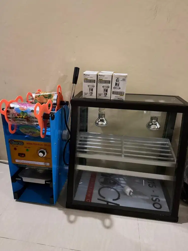 Pemanas friedchicken dan cup sealer