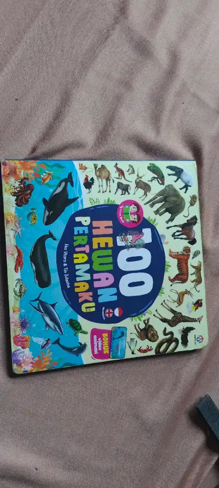 Buku Anak 100 Hewan Pertamaku dan Ayo Belajar Hijaiyah
