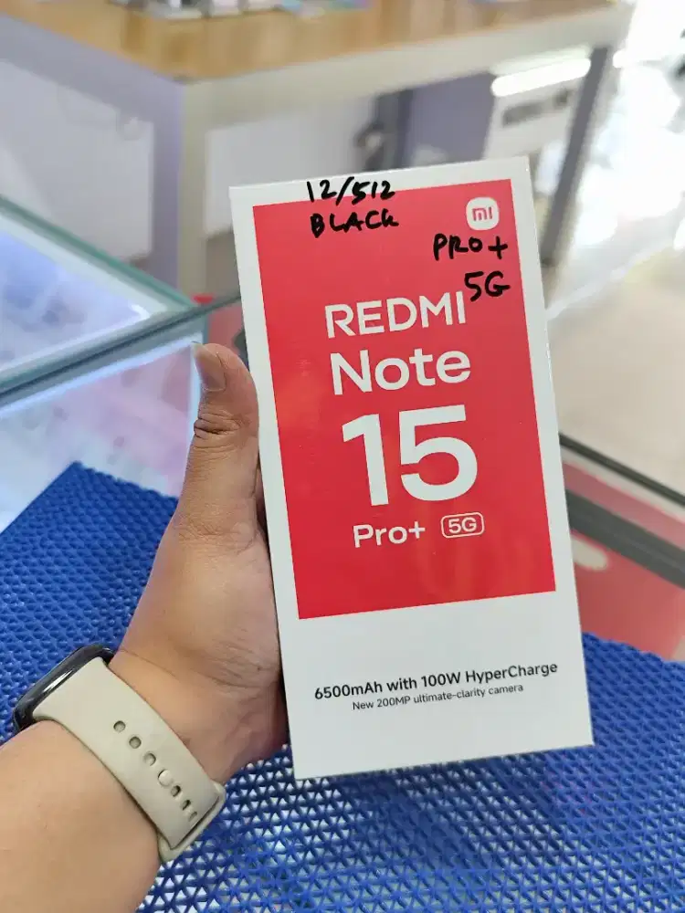 Redmi Note 15 PRO+ 5G New, HARGA PROMO, Garansi 15 Bulan, BisaCOD