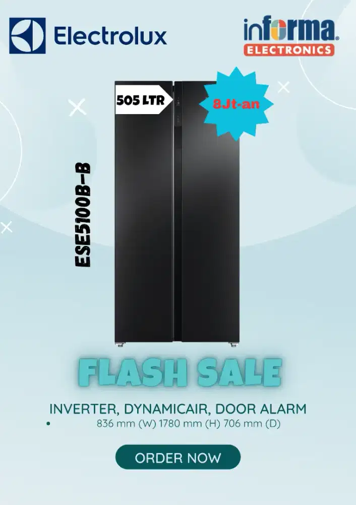 Kulkas side by sideseri 600 505L