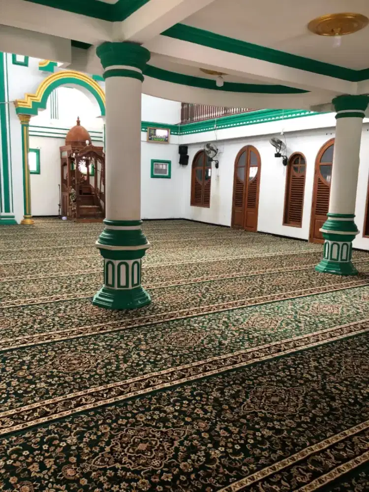 JUAL KARPET MASJID SEMI IMPORT HARGA GROSIR MOTIF ELEGAN